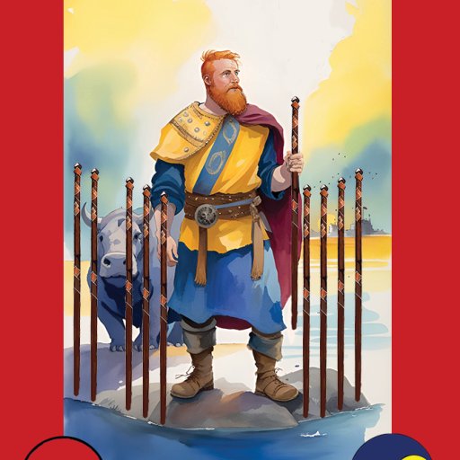 10 of Wands